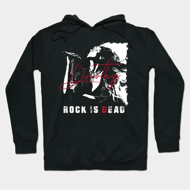 ROCK IS DEAD Hoodie by YourLuckyTee